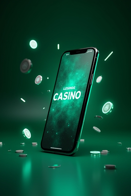 Smartphone showing Boho Casino app